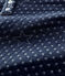 Babies' Starry Organic Cotton Quilted Dungarees SMOKING blue