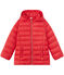 Girl's hooded padded jacket FROUFROU red