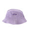 Women's reversible rib knit bucket hat white/real/yellow