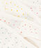 Girls' Mini Heart Patterned Cotton Briefs - 5-Pack variante 1