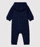 Babies' Hooded Jumpsuit SMOKING blue/JERRYCAN