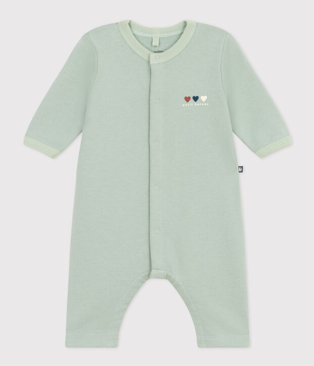 Babies' Fleece Jumpsuit green