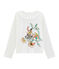 Girls' T-Shirt MARSHMALLOW white