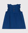 Babies' cotton/lyocell sleeveless dress INCOGNITO blue