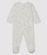 Babies' Velour Sleepsuit