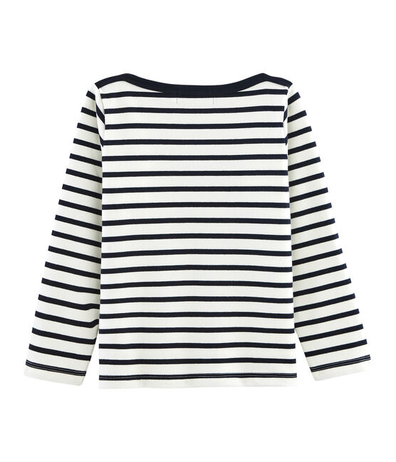 Boys' Iconic Sailor Top COQUILLE beige/SMOKING blue