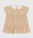 Babies' short-sleeved poplin rress