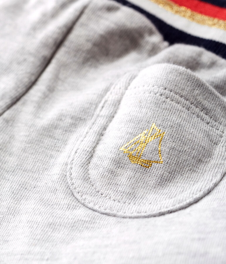 Baby Girls' Tube Knit Trousers grey