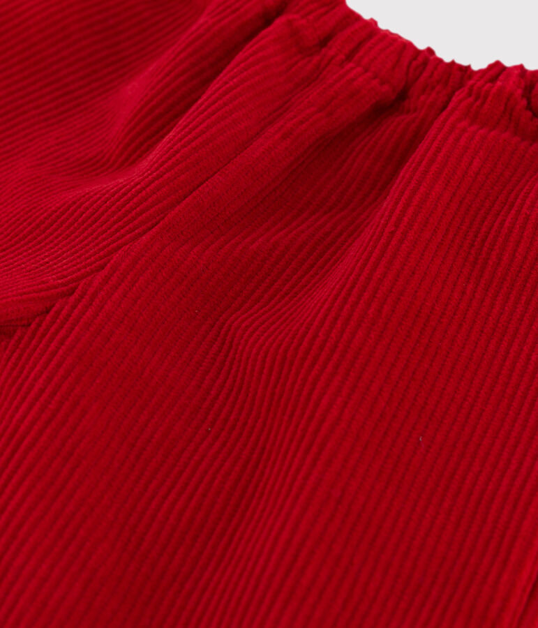 Babies' Large Corduroy Trousers red