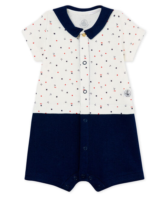 Baby boys' playsuit MARSHMALLOW white/MULTICO CN