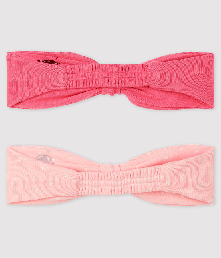 Pack of 2 baby girl's headbands variante 1