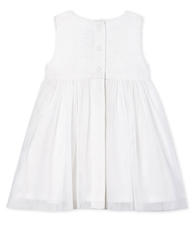 Baby Girls' Special Occasion Dress white/brown