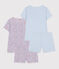 Children's short cotton pyjamas - 2-pack variante 1