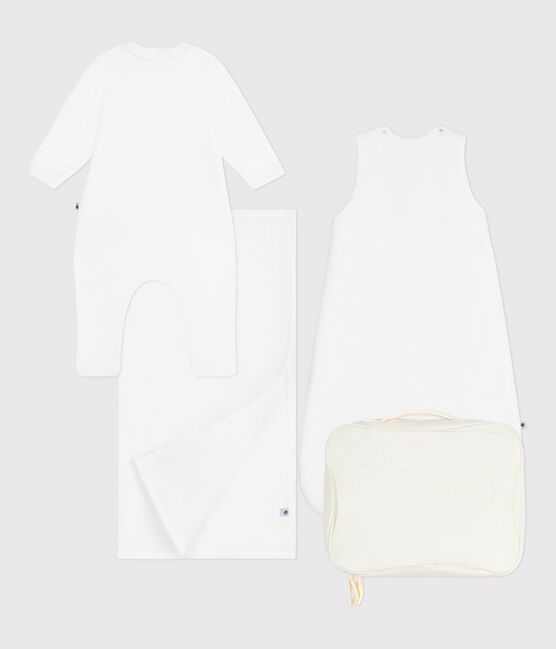 Newborn babies' gift suitcase in cotton variante 1