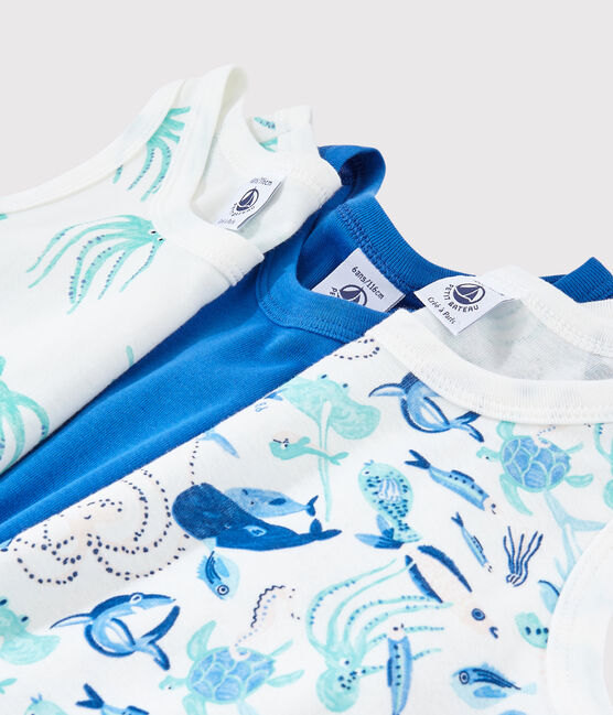 Boys' Sealife Pattern Vests - 3-Pack variante 1