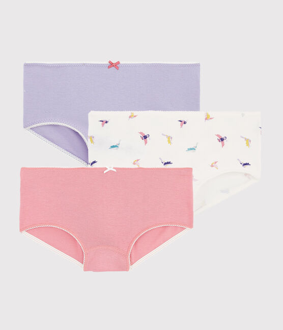 Girls' Bird Print Hipsters - 3-Piece Set variante 1