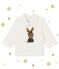 Baby boy's plain polo shirt MARSHMALLOW white