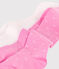 Babies' cotton jersey tights - 2-pack BOUDOIR /FLEUR