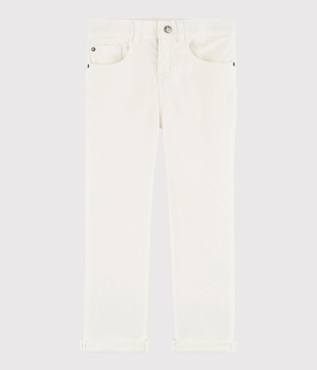 Boys' Serge Trousers white