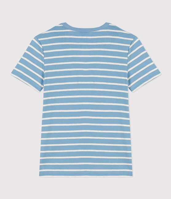 Women's Iconic Cotton Round Neck T-Shirt AZUL /MONTELIMAR
