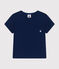Babies' Short-Sleeved Slub Jersey T-Shirt MEDIEVAL blue