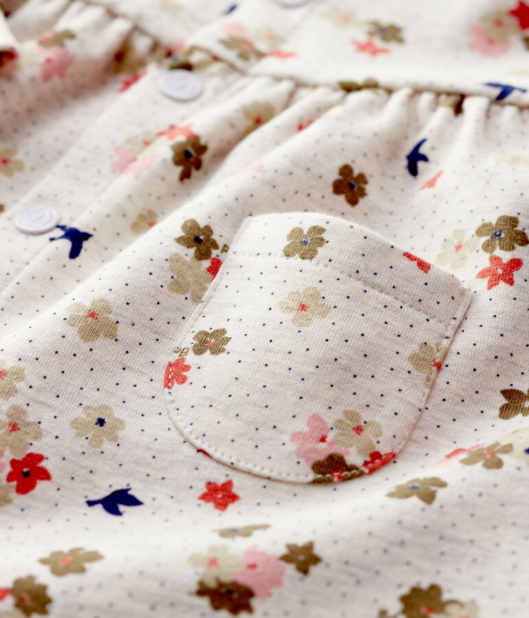 Babies' Quilted Dress beige/multicolor