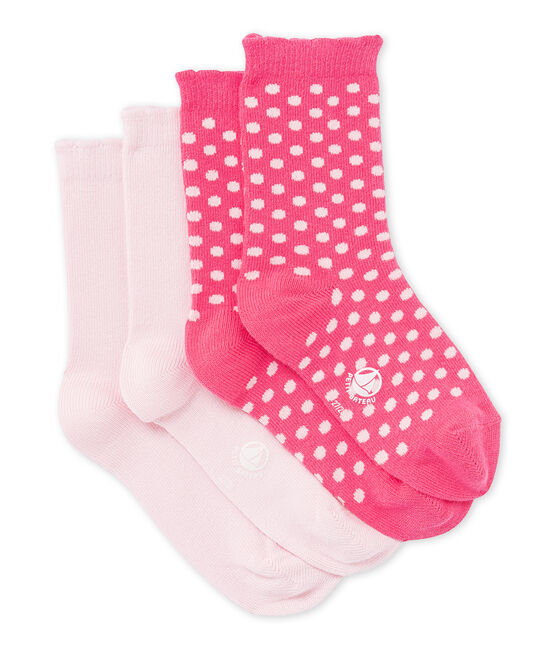 Set of girls' socks . set