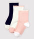 Girls' Socks - 3-Pack