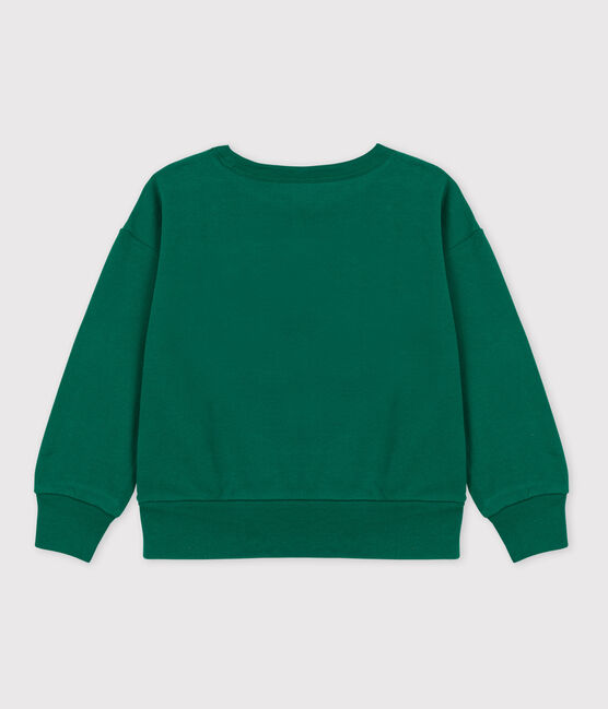Children's Unisex Fleece Sweatshirt EVERGREEN green
