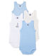 Baby Girls' Sleeveless Bodysuit - Set of 4