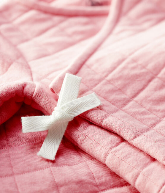 Babies' Padded Organic Cotton Clothing - 2-Pack CHARME pink