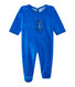 Baby's velour sleepsuit
