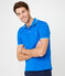 Men's short-sleeved polo shirt RIYADH blue