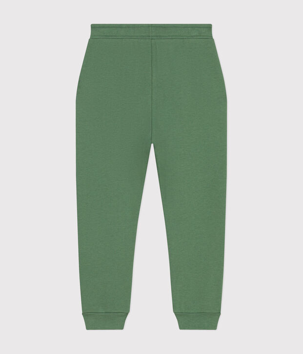 Boys' jogging trousers green