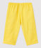 Babies' Organic Cotton Gauze Trousers ORGE yellow