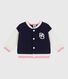 Babies' varsity-style cotton jacket