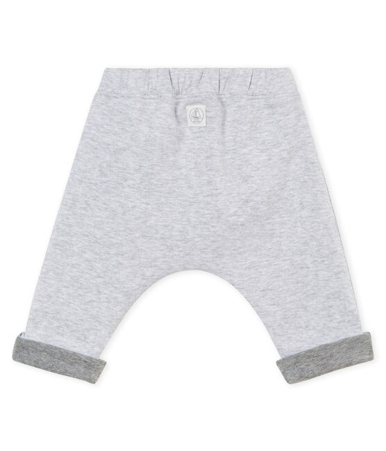 unisex baby's lined trousers POUSSIERE CHINE grey