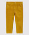 Babies' Velour Trousers TOPAZE yellow
