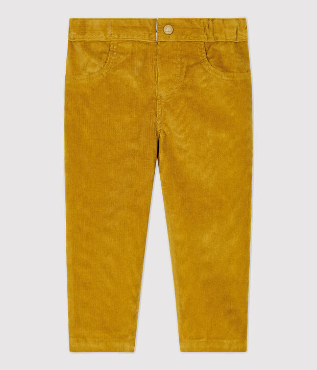 Babies' Velour Trousers yellow