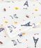 Children's Paris print cotton pyjamas MARSHMALLOW white/MULTICO white