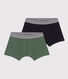 Children's cotton and elastane boxers - 2-pack