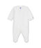 Unisex baby's printed velour sleeper