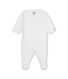 Unisex baby's printed velour sleeper