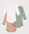 Babies' long-sleeved bodysuits - 3-pack variante 7