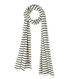 Women's nautical striped scarf