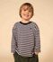 Boys' long-sleeved tube knit T-shirt SMOKING blue/AVALANCHE