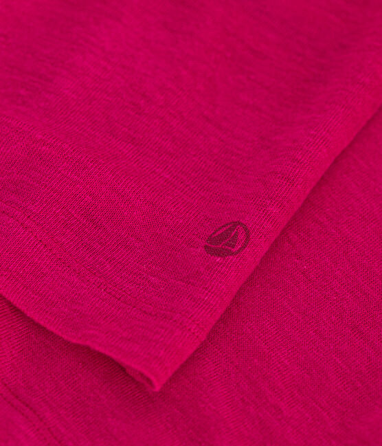 Women's Iconic Linen T-Shirt DELHI pink