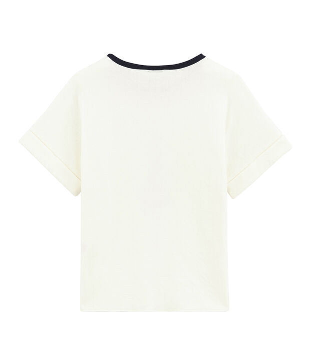Child's short sleeved tee-shirt white
