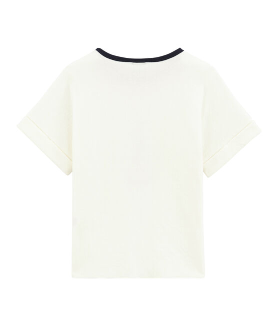 Child's short sleeved tee-shirt MARSHMALLOW white