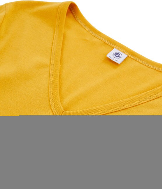 Women's Long-Sleeved Iconic T-Shirt BOUDOR yellow